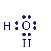נוסחת-ייצוג-אלקטרונית-H2O