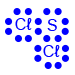 נוסחת ייצוג אלקטרונית cl2s